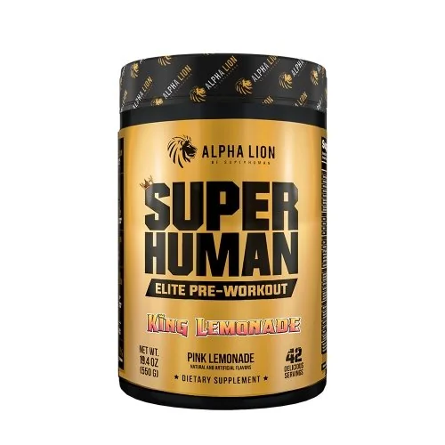 SuperHuman Elite - King Lemonade - 42/21 Servings Bottle Image
