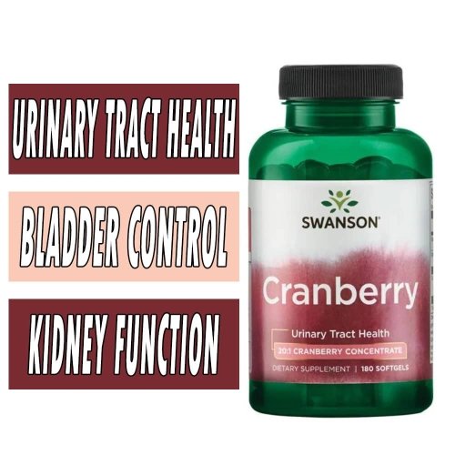 Swanson Cranberry - 180 Softgels Bottle Image