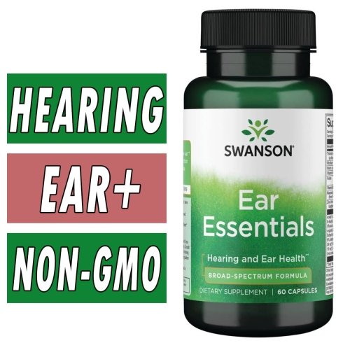 Swanson Ear Essentials - 60 Capsules