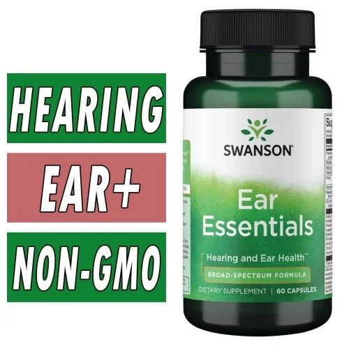 Swanson Ear Essentials - 60 Capsules