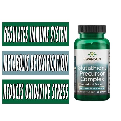 Swanson Glutathione Precursor Complex - 60 Caps Bottle Image