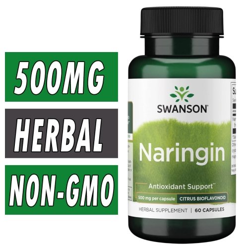 Swanson Naringin - 500 mg - 60 Caps