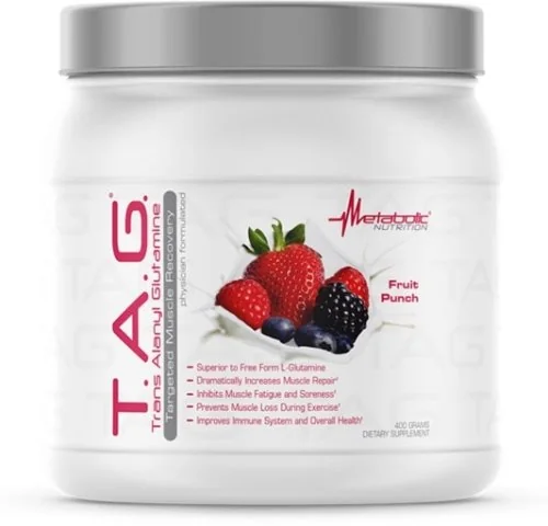 TAG By Metabolic Nutrition, Fruit Punch, 400 Grams