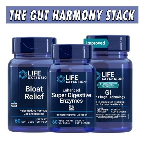 Life Extension Gut Harmony Stack