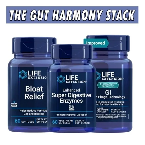Life Extension Gut Harmony Stack