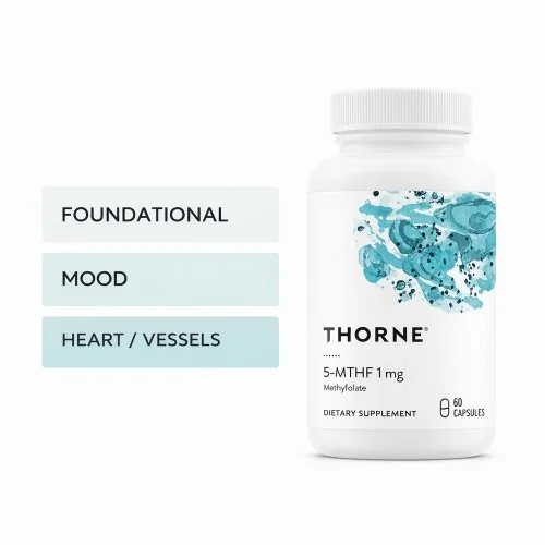 Thorne 5-MTHF - 1 mg - 60 Capsules