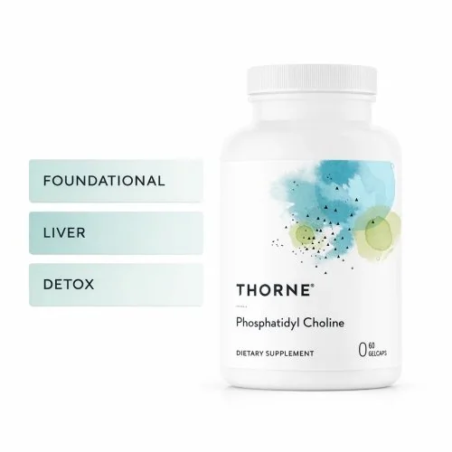 Thorne Phosphatidyl Choline - 60 Gelcaps