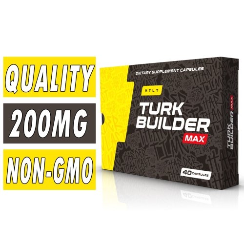 Turk Builder Max - HTLT Supps - 40 Capsules Box Image