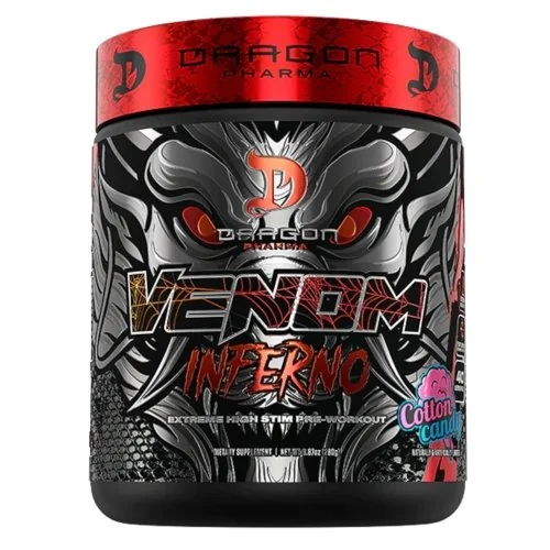 Venom Inferno - Cotton Candy  - 40 Servings Bottle Image
