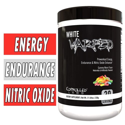 White Warped - Gummy Worm - 30 Servings