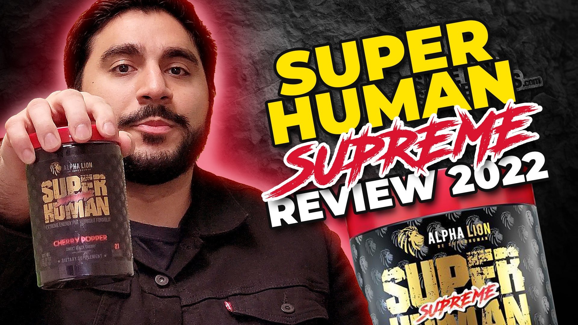 SuperHuman Supreme Alpha Lion Pre Workout