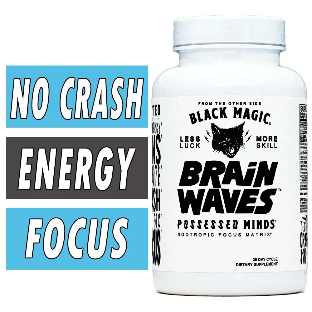Brain Waves | Black Magic | Focus Matrix | 2 For $27 EA