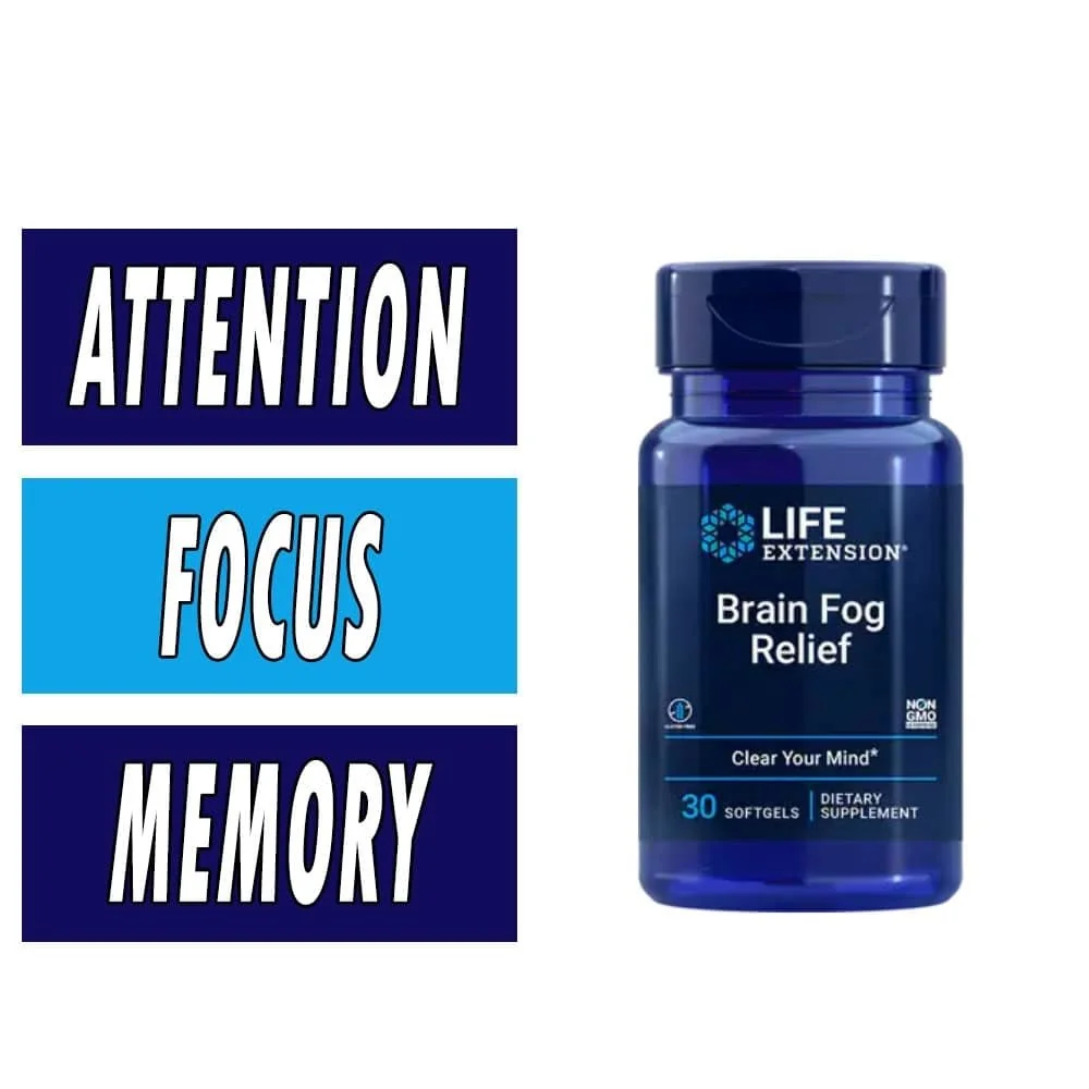 Brain Fog Relief | Life Extension | Nootropic
