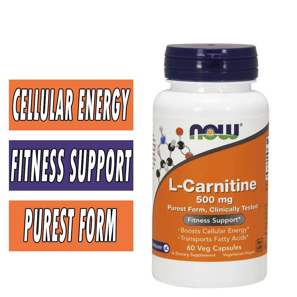 L-Carnitine Veg Capsules | NOW Foods | Amino Acids