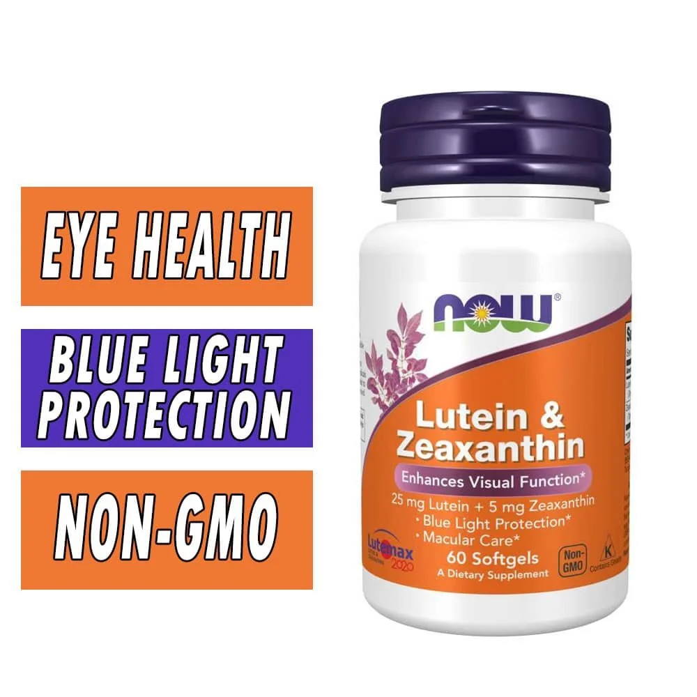 Lutein and Zeaxanthin | NOW Foods | Eye Health