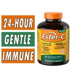 American Health Ester-C with Citrus Bioflavonoids - 1000 mg 180 Tablets
