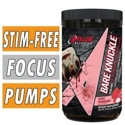 Bare Knuckle Pre Workout - Apollon Nutrition - Non Stim