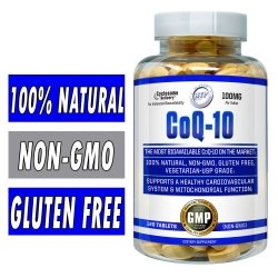 Hi-Tech Pharmaceuticals CoQ10 - 100 mg - 120 Tablets Bottle Image