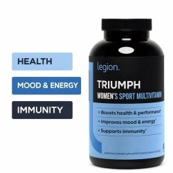 Legion Triumph Women's Sport Multivitamin - 240 Vegetarian Capsules 