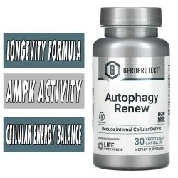 Life Extension Geroprotect Autophagy Renew - 30 Veg Caps bottle image