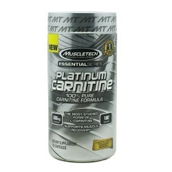 MuscleTech Essential Series 100% Platinum Carnitine 180 Caps