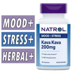 Natrol Kava Kava - 200 mg - 30 Capsules