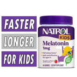 Natrol Kids Melatonin Gummies - Berry - 1 mg - 60 Count