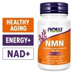 NOW NMN - 250 mg - 60 Veg Capsules