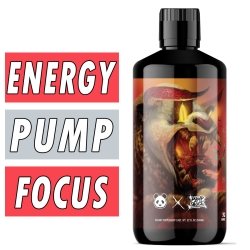 Panda Sauce Liquid Pre Workout - Panda Supp X Pump Sauce Collab Bottle Image