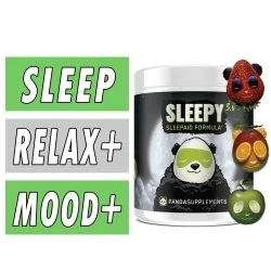 Panda Supps Sleepy Bottle Image