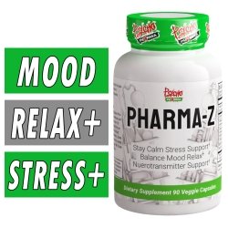 Pharma Z w/GABA  - Psycho Pharma - 90 Veggie Capsules Bottle Image