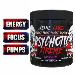Psychotic Xtreme Pre Workout - Insane Labz