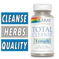 Solaray Total Cleanse Lymph - 60 Veg Capsules