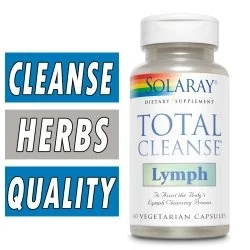 Solaray Total Cleanse Lymph - 60 Veg Capsules