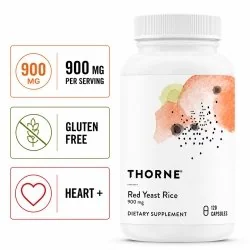 Thorne Red Yeast Rice - 900 mg - 120 Capsules
