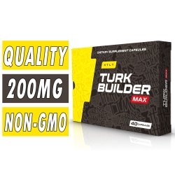 Turk Builder Max - HTLT Supps - 40 Capsules Box Image