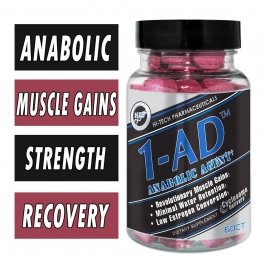 Hi-Tech Pharmaceuticals 1-AD Prohormone - 60 Tablets - 4 Week Cycle