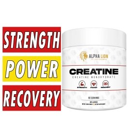Alpha Lion Creatine - Unflavored - 60 Servings