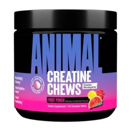 Animal Creatine Chews - Fruit Punch - 120 Count