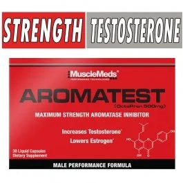 Aromatest - MuscleMeds - 30 Liquid Capsules - Aromatase Inhibitor