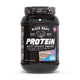 Black Magic Protein - Birthday Cake - 25 Servings