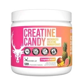 Bucked Up Creatine Candy - Tropical Blast - 120 Chewable Tablets