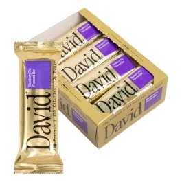 David Protein Bar Blueberry Pie 12/Pk