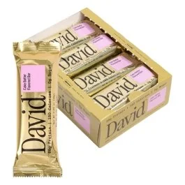David Protein Bar Cake Batter 12/Pk