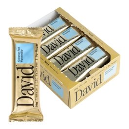 David Protein Bar Cinnamon Roll 12/Pk