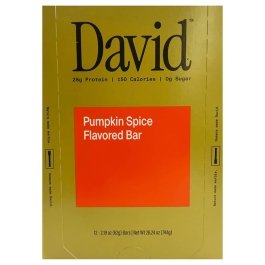 David Protein Bar Pumpkin Spice 12/Pk