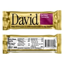 David Protein Bar Red Velvet 1/Bar