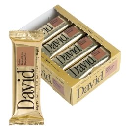 David Protein Bar Salted Peanut Butter 12/Pk