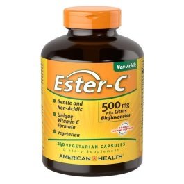 American Health Ester-C with Citrus Bioflavonoids - 500 mg - 240 Capsules