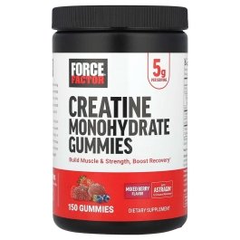 Force Factor Creatine Gummies Mixed Berry 30 Servings